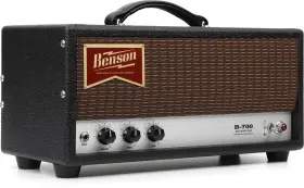 Bx-b700bhd-blk-ox Benson Amps B700 Bass Head 700-watt Amplifier - Black Tolex/oxblood