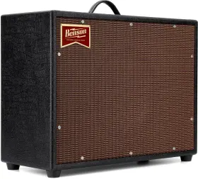 Bx-ovr1x12-blk-ox Benson Amps Oversized 1 X 12-inch Guitar Cabinet - Black Tolex/oxblood Grille