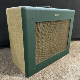 8008135 Birch Vintage 1950 S Valco Bard Amplifier Green And White Brand Electric Sound