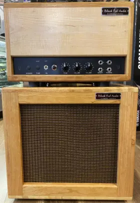 Dw12 Black Cat Audio 15-watt Guitar Amplifier Head With 1 X 12 Inch Speaker Cabinet