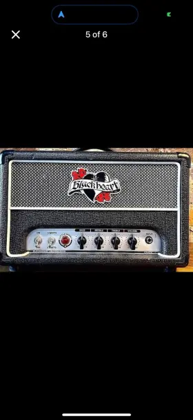 Blackheart 663961014617 Little Giant Electric Guitar Tube Amplifier 5-3w