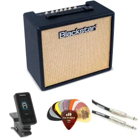 Debut30ebkesbn Blackstar Debut 30e 10-inch 30-watt Combo Amp Essentials Bundle - Black