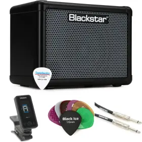 Fly3bassbundle Blackstar Fly Bass 3-watt Combo Essentials Bundle