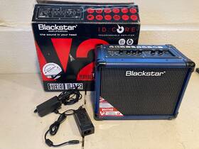 Blackstar Fly3rb Id Core 10 V2 Blue Limited Edition Stereo Guitar Combo Amplifier