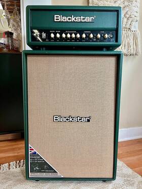 Blackstar Jjn-212voc Jared James Nichols Amp Jjn-20rh 20w Head 2x12 Celestion Speaker Cab