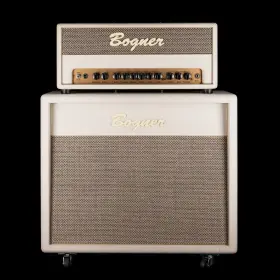 85bog002 Bogner Pre Owned Shiva 20th Anniversary Guitar Amp Head Ivory White With