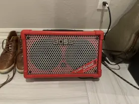 Boss 761294518090 Cube Street Ii - Red Includes Bluetooth Device