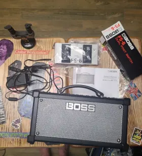 Boss 761294518465 D-cube Lx Dual Cube Guitar Amplifier And F5-6 Dualfoot Switch