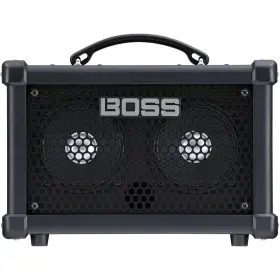 Boss 761294518472 Dual Cube Bass Lx 10-watt Ultra Portable Stereo Desktop Combo Amp