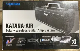 Boss 840262203142 Katana Air Guitar Amplifier Bundle With Instrument Cable And Picks