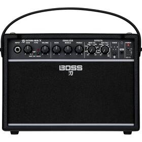 Boss 9j00008 Katana Mini X Portable Rechargeable Guitar Amplifier 10w