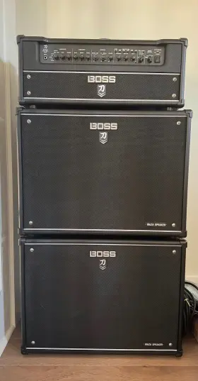 Katahdart412bn Boss Katana Artist Head Mkii 100-watt Guitar Amp And 2 X 12-inch
