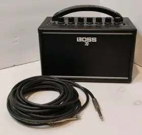 M8m1853 Boss Ktn-mini Katana 1x4 Portable Guitar Combo Amp Tested Working