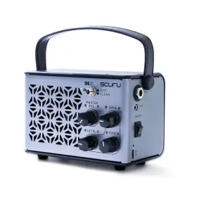 Ca-yms401 Caline Portable Guitar Amp 10w Mini Amplifier Distortion Clean Practice Amps