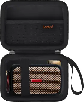 T90b-03 Canboc Hard Carrying Case For Positive Grid Spark Go 5w Ultra-portable Black