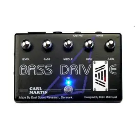 Cm0021 Carl Martin Bassdrive East Sound Research Tube Preamp Pedal