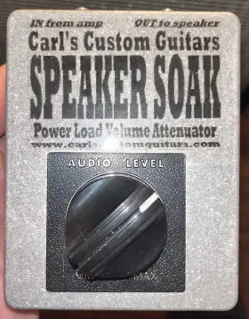 Carls Custom Guitars 091037479389 Speaker Soak Power Tube Attenuator For Fender Blues Jr/hot Rod Deluxe Guitar Amp