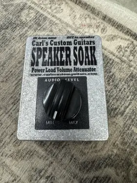 Carls Custom Guitars 091037479396 Speaker Soak Attenuator For Epiphone Valve Jr And Blackheart Little Giant 5 Amp