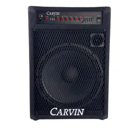 Cpb200 Carvin Pro Bass 200 Combo Amp With Dust Cover Used