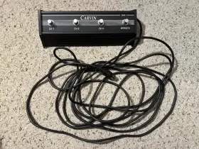 Fs44 Carvin Amp Footswitch Pedal With Cable Works X Series And V3 Models
