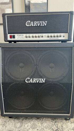 Carvin Mts-3200 Mts 3200 Master Tube Series Stack Vacuum Guitar Amplifier 2 Channel