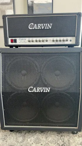 Mts-3200 Carvin Mts 3200 Master Tube Series Stack Vacuum Guitar Amplifier 2 Channel