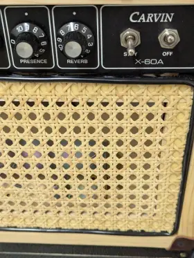 X60a Carvin Amp Vg Condition New Power Tubes Hard To Find Footswitch Included