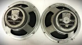 Gm12 Celestion Modern Lead 70 G12 16 Ohm 12 Inch Speakers Pair Of 2