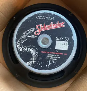 S12-150 Celestion Sidewinder 8ohm Vintage 80s Loudspeaker. Very Rare Speaker