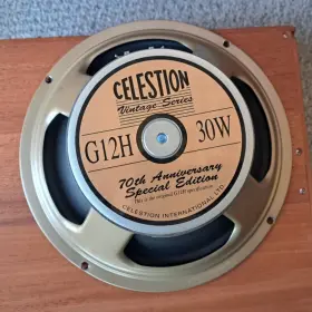 T4533a Celestion G12h 70th Anniversary 30w 12 Inch Guitar Speaker 8 Ohm Hardly Used