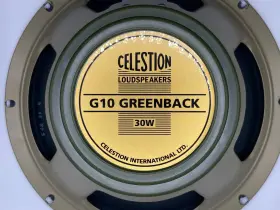 T5646bwd Celestion G10 Greenback 30w 10 Inch Guitar Speaker 8 Ohm-mint