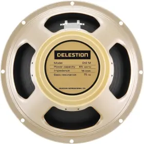 T5871-16 Celestion G12m-65 Creamback 16 Ohm Guitar Speaker 12 Inch Black