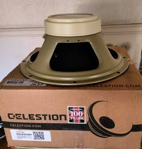 Celestion T5871bwd G12m-65 Creamback 12 Inch Speaker 16 Ohm