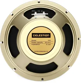 T6380 Celestion G10 Creamback 10 Inch 45-watt Replacement Guitar Speaker 8-ohm