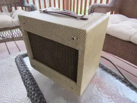 5f1-turret Clone Tweed Champ 5f1 Circuit Weber Speaker Sounds Great Handbuilt In Usa