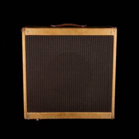 Clone 85fen132 Pre Owned 1954 Bassman 1x15 Lacquered Tweed Guitar Amp Combo
