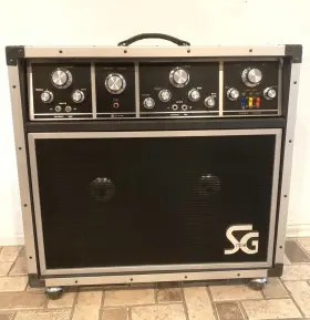 Sg-212 Cmi Vintage 1976 Sg System Tube Amp Gibson Usa