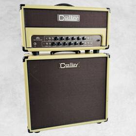 Colby Dtb-50 Dtb50 Dual Tone Booster Guitar Head And 1x12 Inch Cabinet 2010s - Blonde