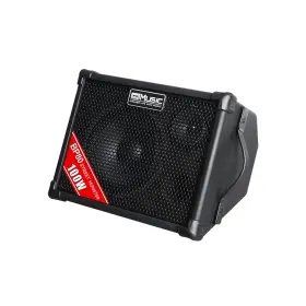 Bp80 Coolmusic 768488069567 Battery Powered Acoustic Guitar Amplifier- Portable Bluetooth