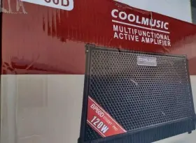 Bp60d Coolmusic Acoustic Guitar Amplifier 120 Watt Portable Bluetooth Amp For