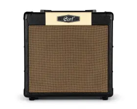 Cm15r-bk-u Cort Guitars Cm15r-bk 15 Watt 1 X 8 Inch Combo Guitar/bass Amplifier