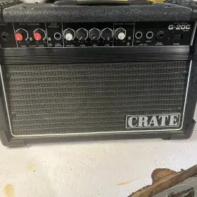002338 Crate Vintage G-20c Guitar Combo Amp Made In Usa Serial #002338