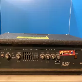 220h Crate Bfx 220 Watt Electric Bass Guitar Amplifier Head