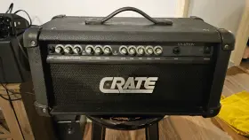 Gx1200h Crate Audio Gx1200 Guitar Amp Head Blows Fuse For Repair Or Parts