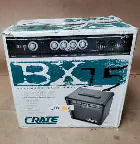 Avgdn41133 Crate New In Box Bx15 Bx-15 Bass Guitar Amplifier G