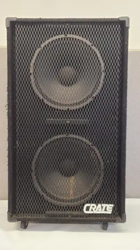 Be-215 Crate 2x15 Inch Bass Amplifier Cabinet Tested Works