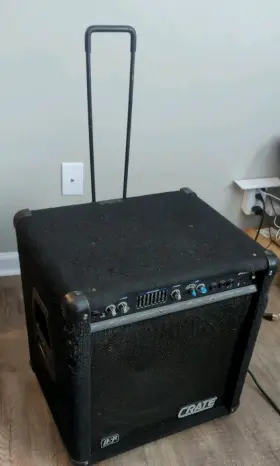 Bfx100t Crate Guitar Amplifier Combo Amp 15 Inch Speaker Foot Switch Pedal Included