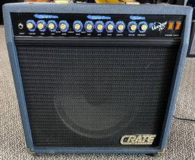 Crate Bv60c Blue Voodoo 60 Watt 1 X 12 Inch All Tube Guitar Combo Amp -