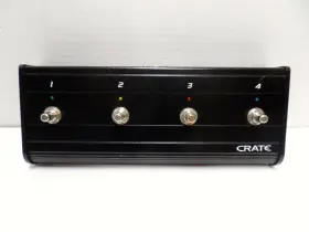 Vtx350 Crate Bvfs4 Bv 4 Button Channel Footswitch Pedal Bv150 Bv300 Midi Contro