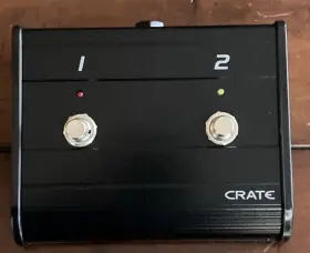 Cfp2 Crate 2 Button Footswitch Pedal Amp Controller With Cable Nib